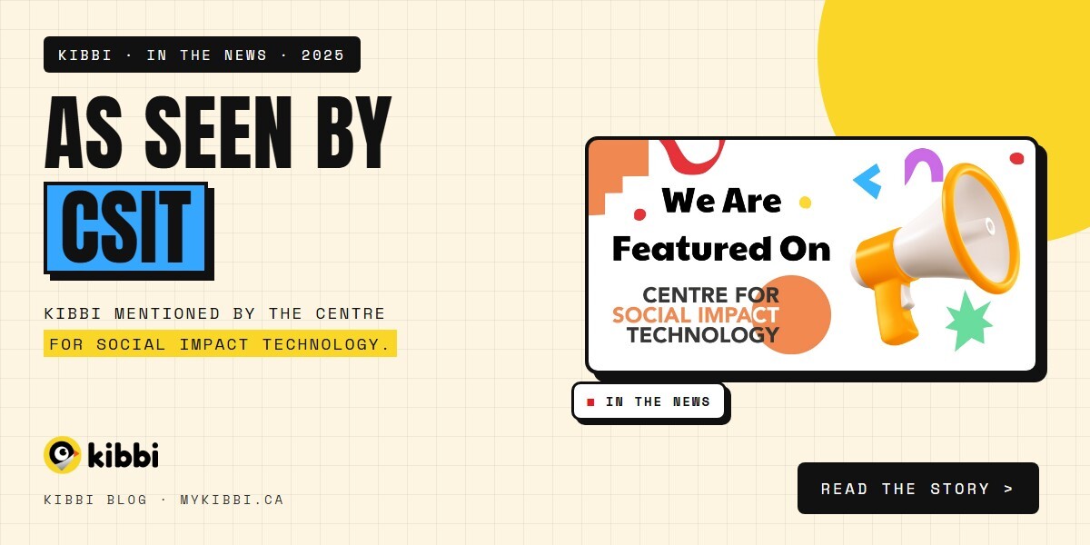 Kibbi Is Mentioned by the Centre for Social Impact Technology