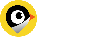 Kibbi logo white text
