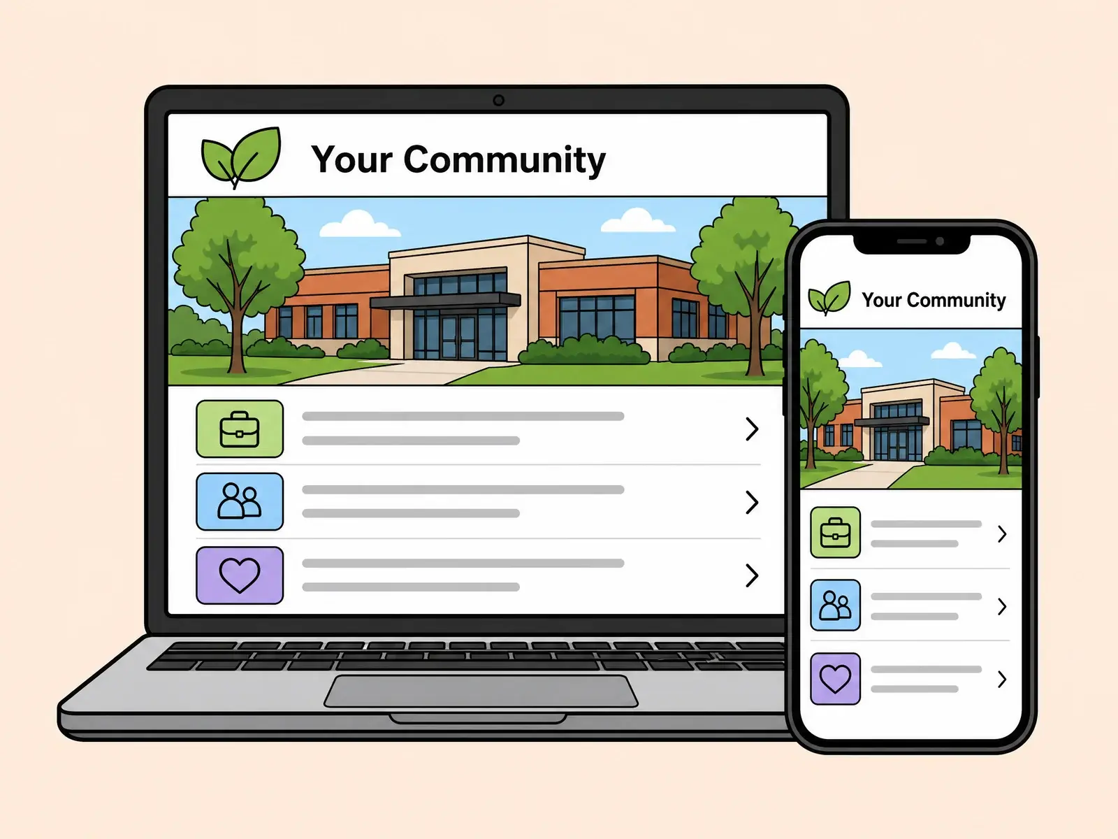 The partner career platform on desktop and mobile